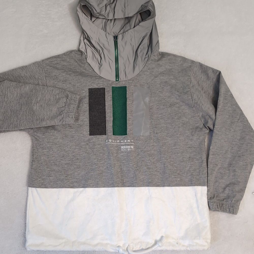 Adidas EQT Equipment Windbreaker‎ Primeknit Jacket Hoodie Women's Med